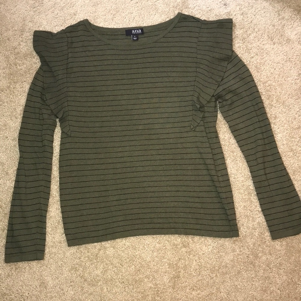 ana olive sweater